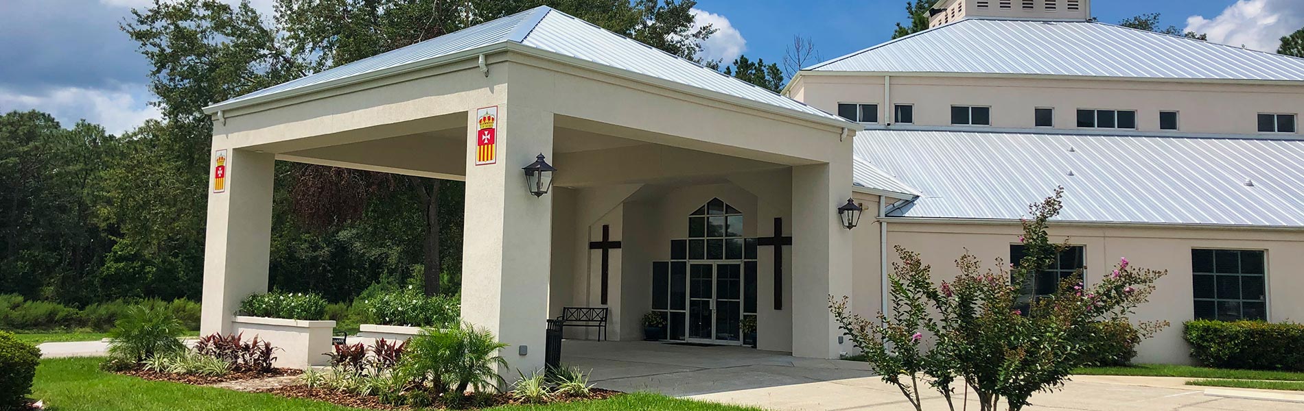 Church Portico for St. Mary's Catholic Church, Macclenny, Fl