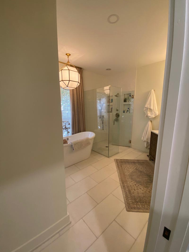 Jacksonville Golf & CC residential remodel - Master Bathroom