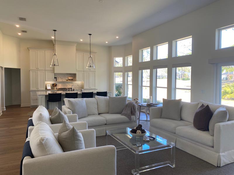 Jacksonville Golf & CC residential remodel - Living Room