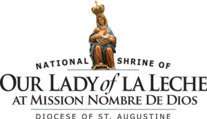 Our Lady of La Leche at Mission DE Dios logo